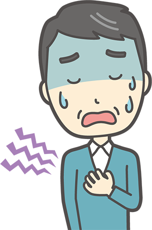 静かにしている時に動悸を感じた